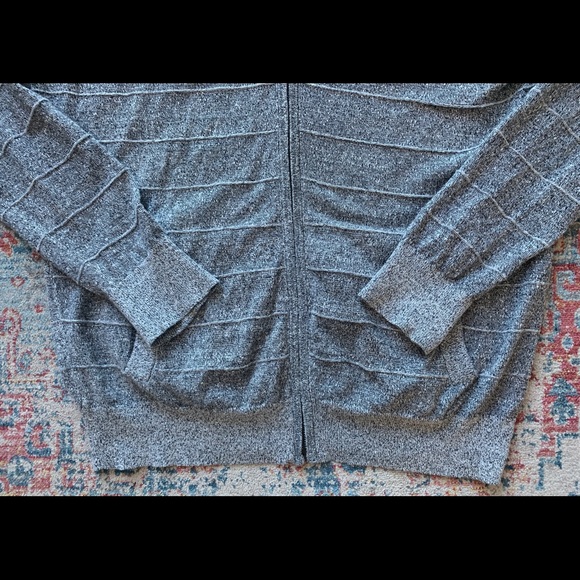 Club Monaco Textured Full Zip Hoodie - Picture 7 of 7